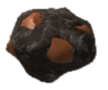 A chunk of iron ore.