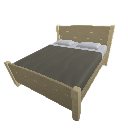 A Oak Barossa Double Bed.