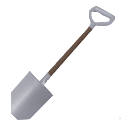 A Steel Shovel.