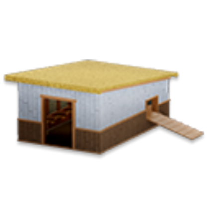 A Small Chicken Coop.